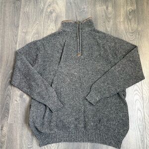 Pendleton wool quarter zip
